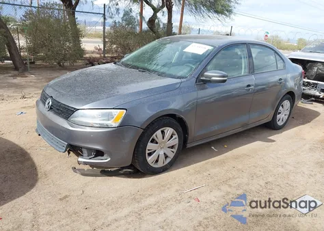 2011 Volkswagen Jetta 2.5L Se из США, поврежденный, VIN 3VWDZ7AJ1BM372080